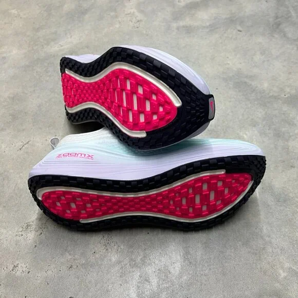 Nike Vomero Plus Wmn's White Blue Pink Running IM6682 159 - New - Picture 6 of 6